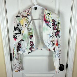 Crazy Cool Crop Top Jacket!